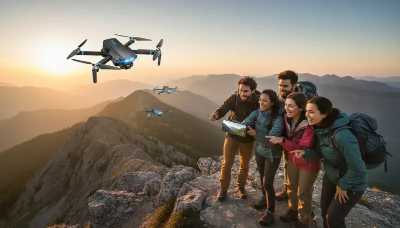 Drohnen Panorama: Fesselnde 360-Grad-Ansichten