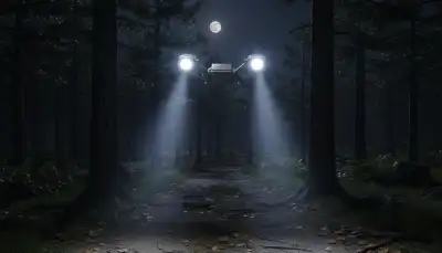 Drohnen Scheinwerfer: Die Nacht erhellen