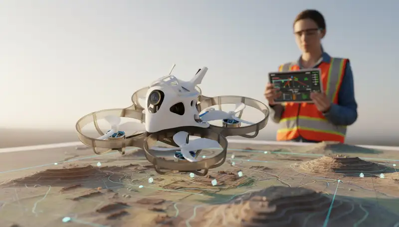 Fotogrammetrie-Drohne: Präzision aus der Luft