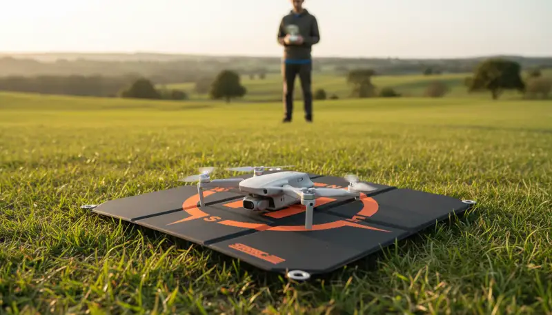 Optimaler Drohnen Landeplatz: Sicherheit zuerst