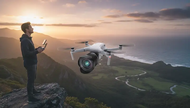 Weitwinkelperspektiven für Drohnen meistern