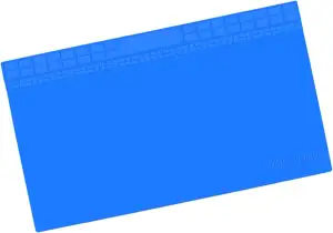 Silikon Arbeitsplatzunterlage, hitzebeständige, rutschfeste Oberflächen für Tele