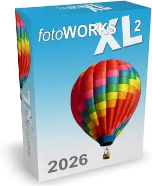 Fotoworks XL 2 (2026er Version) Bildbearbeitungsprogramm zur Bildbearbeitung in 