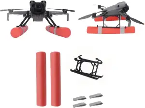Fahrwerk für DJI Mini 5 Pro, Wasserfahrwerk-Trainingsset, schwimmende Halterung,