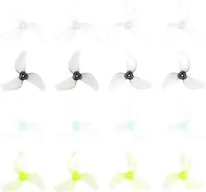 BETAFPV 16pcs Gemfan 1219S 3-Blade Propellers with 1.0mm Shaft Hole Compatible f