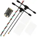 Radiomaster RP3 2,4 GHz ExpressLRS Nano-Empfänger mit 79 mm UFL T-Doppelantenne für ELRS FPV-Sender – eignet Sich ideal für FPV-Drohnen/Tiny Whoop/Festflügel-Fernsteuerungsflugzeuge (RP3 V2)
