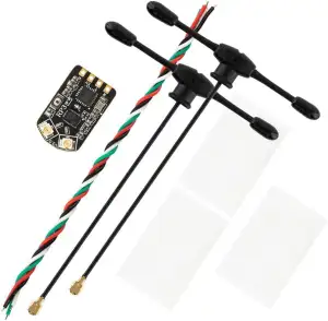Radiomaster RP3 2,4 GHz ExpressLRS Nano-Empfänger mit 79 mm UFL T-Doppelantenne 