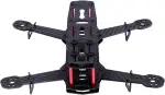 Quadcopter FPV Frame, 250MM Carbon Fiber Aircraft Drone Kit für QAV250 Quadcopters & Multirotors (2 Typen, Kohlefaser)