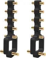 WANGCL Yagi-UDA Antennensignalverstärker für DJI Mini 3 Pro/Mini 2/Mavic Air 2/Air 2S/Mavic 3/Mavic Air 2 Drohnen-Fernbedienungszubehör, Schwarz, 1 Paar