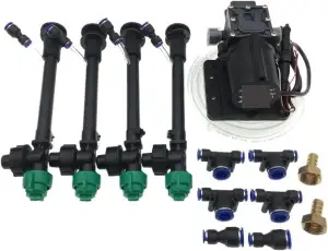 Für Hobbywing 5L 8L Sprühsysteme mit Druckdüsen, bürstenlos, eingebauter Wasserpumpe, Regler für 25 kg, 16, 10, für Agrardrohnen(8L Pump Set 1)