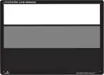 Calibrite ColorChecker 3-Step Grayscale: Graukarte zur Farbkontrolle bei Fotografie und Video, CCGS, Graustufen