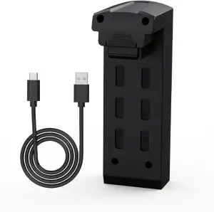 Toladrone TD31LCD Drohne Original-Akku, 3,7 V 1800 mAh, Leicht Austauschbar, Mod