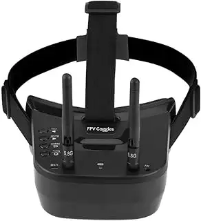 Tonysa 5,8 GHz Mini FPV Brille 3 Zoll 40 Kanal FPV Video Headset Brille 480 * 32