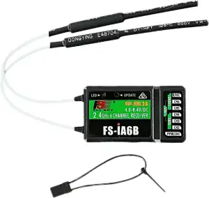 Flysky FS-iA6B 2,4 GHz 6-Kanal RC-Empfänger | Optimal für Flysky Fernsteuerungen