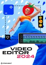 Movavi Video Editor - 1-Jahres-Lizenz | Persönlich | 1 Gerät | PC | PC Aktivierungscode per Email