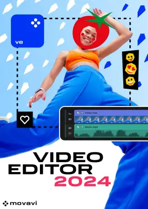 Movavi Video Editor - 1-Jahres-Lizenz | Persönlich | 1 Gerät | PC | PC Aktivierungscode per Email