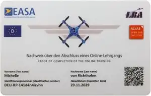 Roboterwerk Drohnenführerschein - Ihr EU-Kompetenznachweis A1/A3 und Drohnenführerschein A2 in Sc...