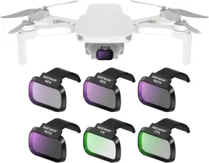 NEEWER 6er Pack ND Filter Set kompatibel mit DJI Mini 4K/2/Mavic/SE/2 SE, Drohnen Linsenzubehör, ...