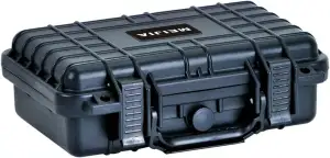 MEIJIA Tragbare wetterfeste Hartschale, kleine Kameratasche, Trockentasche mit a