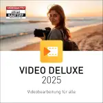 MAGIX Video deluxe 2025 - Videobearbeitung für alle | Videobearbeitungsprogramm | Videoschnittprogramm | für Windows 10/11 PC | 1 PC-Volllizenz für 2 Geräte
