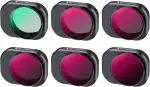 K&F Concept Mini 4 Pro Bright Day ND/PL,CPL Filter,6 Stück CPL, ND4&PL,ND8&PL,ND16&PL,ND32&PL,ND64&PL Filter Kompatibel mit DJI Mini 4 Pro