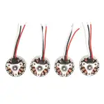 RC-Bürstenloser Motor, 4PCS RC Brushless Motor 1503, Außenläufer für Quadcopter und Drohnen - Leichtbau Motor Set für Freestyle Flug