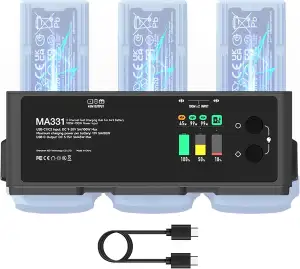 ISDT MA331 200W Ladegerät für DJI Air 3S Akku/DJI Air 3 Akku Drohnen Zubehör,as 