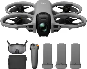 DJI Avata 360 Motion Fly More Combo, 360°-Drohne mit 1-Zoll-8K-360°-Imaging, 360