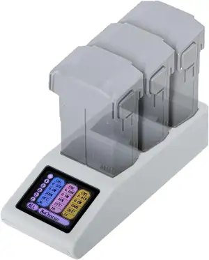 65W Akku Ladestation für DJI Mini 5 Pro Zubehör, PD Schnellladenabe LCD-Anzeige Akku Ladegerät In...