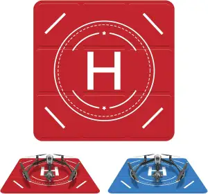 FPVtosky Drohnen-Landeplatz, schnell faltbar, doppelseitig, wasserdicht, beschwe