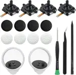 4 Pack Joystick Modul Ersatz für Oculus Quest 2 Controller/Meta Quest VR Controller, Links & Rech...
