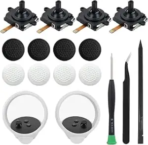 4 Pack Joystick Modul Ersatz für Oculus Quest 2 Controller/Meta Quest VR Control
