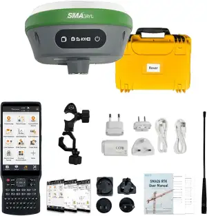 SMA26 Pro Rover RTK GNSS-Vermessungssystem mit Handempfänger, als Basisstation f