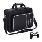 G-STORY Tasche,Transporttasche,Tragetasche Für PS5 Konsolen mit Reißverschlüsse aus Zinklegierungs,Tasche für Controller und Zubehör,Controller Skin *1 enthalten
