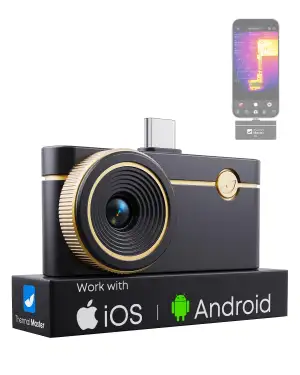 Thermal Master P3 Wärmebildkamera für iPhone & Android, Infrarotkamera mit 512x3