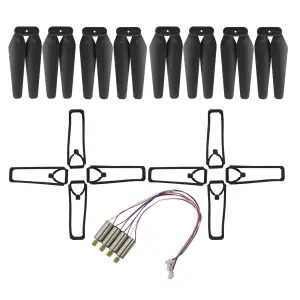 8PCS propeller+8PCS Schutzhülle+4PCS Motor passend für E88 E88PRO E88MAX E525 E9