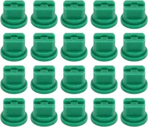 Flach Lüfter Sprüh Spitze, 20 Stück Flach Lüfter Sprüh Spitze Hochdruck Kunststo