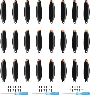 Propeller für DJI Mini 4K, 2/ 2SE, 24Pcs Ersatzpropeller Blätter Geräuscharm 472