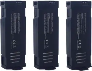 3PCS 3.7V 500mAh Lipo Batterie für D20 Mini Drohne faltend Vier Achsen Flugzeuge