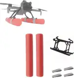 Landefahrwerk/Wasserschwimmendes Landefahrwerk-Kit für DJI Mini 5 Pro, Auftriebsstange und Handstart-/Landezubehör Kompatibel mit DJI Mini 5 Pro Drohne (schwimmendes Landefahrwerk-Set)