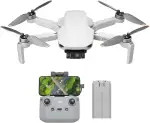 DJI Mini 4K Drohne mit 4K UHD Kamera Für Erwachsene, 3-Achsen-Gimbal-Stabilisierung, C0, QuickSho...