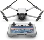 DJI Mini 3 Pro mit DJI Smart Control – Leichte und faltbare Kameradrohne mit 4K/60fps Videos, 48 ...