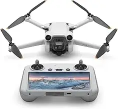 DJI Mini 3 Pro mit DJI Smart Control – Leichte und faltbare Kameradrohne mit 4K/60fps Videos, 48 ...