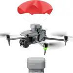 Drohne Fallschirm für DJI Mavic 4 Pro, 2025 verbesserte 4. Generation Manti 4 UAV Flugsicherheits...