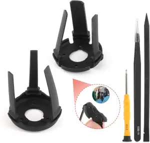 Langer Stil Gimbal Gummidämpfer für DJI mini 3 Gummi-Dämpfer für DJI mini 3 pro Stoßdämpfung Dämpfungskissen Gimbal Kamera Reparatur Drohne Ersatzteile mit Werkzeug-Kit(Links/Rechts，Long)