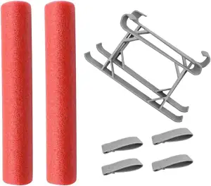 Namvo Set für Fahrwerk und Wasserschwimmendes Fahrwerk für Zubehör, faltbare Ver