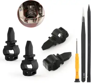 4Pcs für DJI Mavic Mini Gimbal Kamera Dämpfungskissen Dämpfungsgummiball für DJI Mini 2/SE/4K Gummi-Dämpfungskugeln Gimbal Kamera Reparatur Drohne Ersatzteile mit Werkzeug-Kit