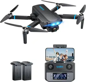 Loolinn | Drohne mit Kamera 4K als Geschenk für fortgeschrittene Anfänger - Zwei