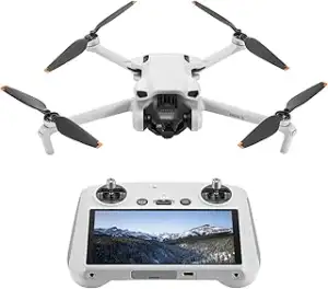 DJI Mini 3 (DJI RC) – Leichte, Faltbare Mini Drohne mit Kamera 4K HDR, unter 249g, 38 Min Flugzei...