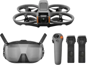 DJI Avata 2 Fly Smart Combo (drei Akkus), FPV-Drohne mit Kamera 4K, Immersive Ex